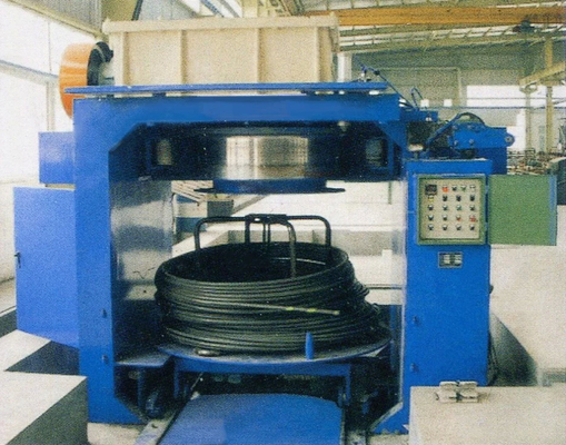 Elektrische Drahtziehmaschine mit PLC-Steuerung 0,8-5 mm Auslassdurchmesser Kompressionsform 30 Watt Lüfterleistung
