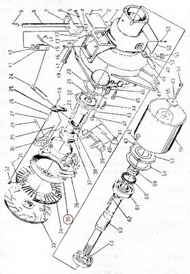 495AG Dieselmotor Ersatzteil - Drosselklappe - 495AG-15101