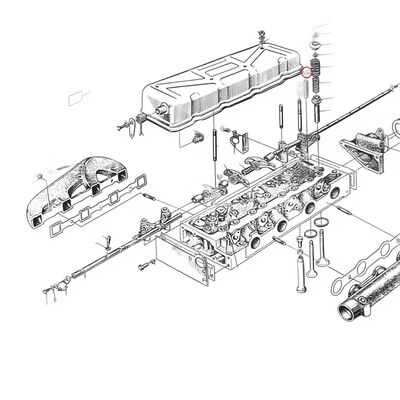 495AG Dieselmotor Ersatzteil Auslassventilführung 495A-01016 China 1kg