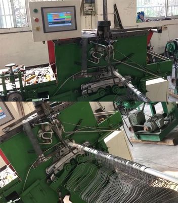 Plc-Steuerart automatischer galvanisierter Wäscherei-Kleiderbügel, der Maschine QK-3 herstellt