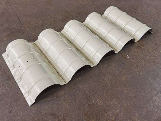 Ridge Cap Metal Roofing-Stahlplattenrolle, die Maschine bildet